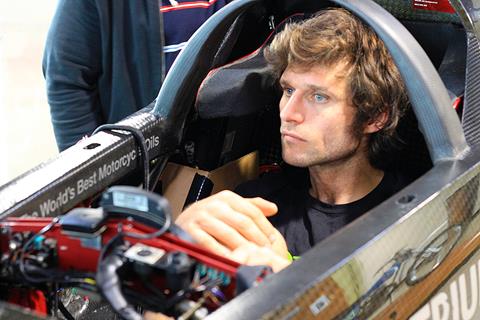 Guy Martin's Triumph Streamliner: Close-up