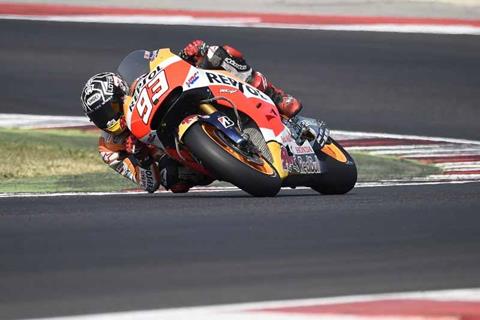 Fast times on Day 1 for Honda, 2016 bike for Day 2