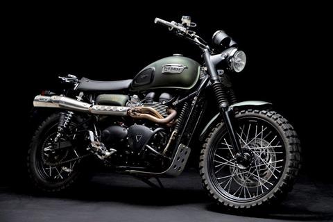 Triumph auction Jurassic Scrambler