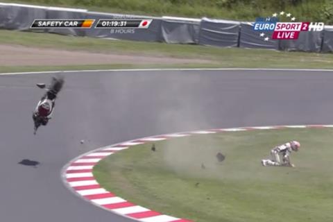 Casey Stoner crashes out of Suzuka 8 Hour