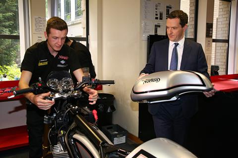 Norton lands £4m government backing