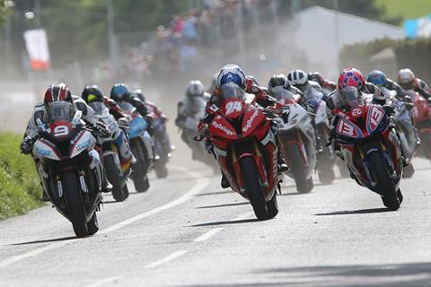 Lee Johnston draws first blood in Superstock race