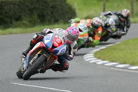 Johnston makes it a treble after second red flag