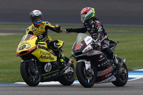 First Moto2 win for Rins