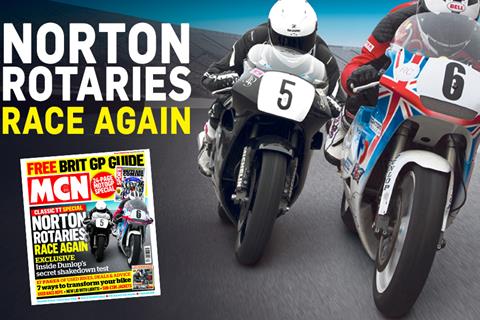 New MCN August 26: Norton Rotaries Race Again