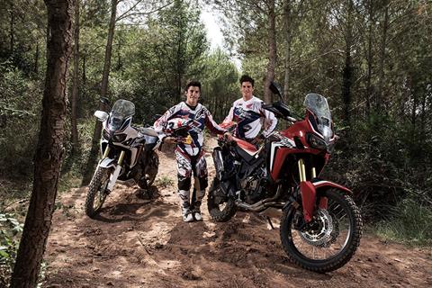 Video: Marquez rides the new Honda CRF1000L Africa Twin