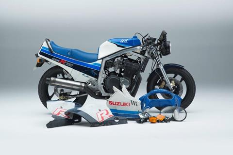 Suzuki to restore GSX-R750 at Motorcycle Live