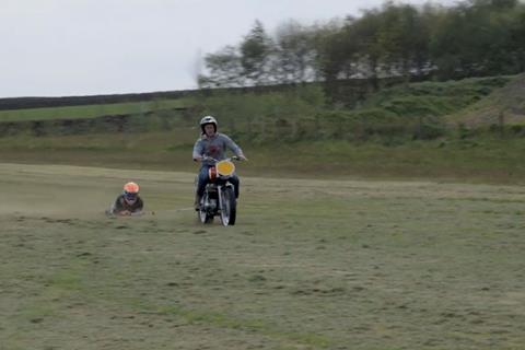 Video: “The fastest Sledge in Huddersfield”