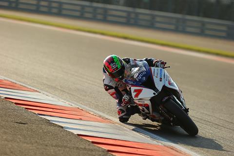 Laverty tops times with lap record pace at Silverstone