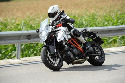 KTM 1290 Super Duke GT prototype tested