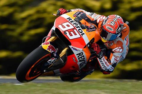 Rear grip still a concern for Marquez