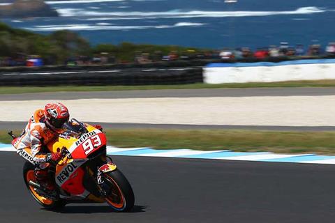 Marquez wins thrilling race at Phillip Island