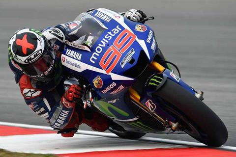 Lorenzo fastest but Rossi and Marquez steal attention