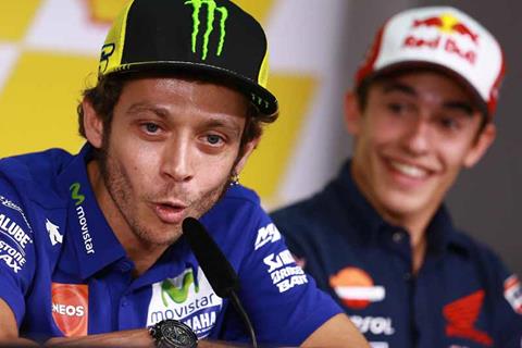 Where's the beef between Rossi and Marquez?