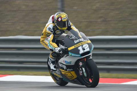 Luthi quickest in Moto2 warmup