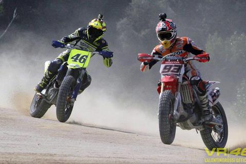 Reed: Rossi and Marquez were literally ready to die at VR46 Ranch