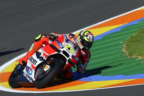 Iannone and Rossi top FP3