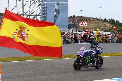 Jorge Lorenzo wins the 2015 MotoGP World Championship