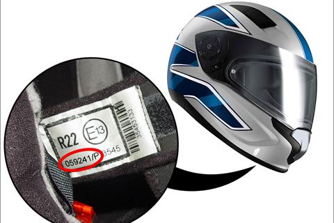 BMW recall Sport helmet