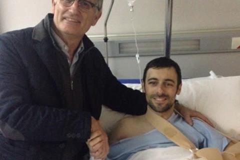 Laverty undergoes surgery, 6 week recovery