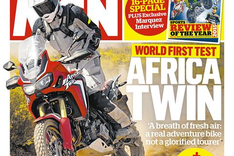 New MCN December 9: World first test of Africa Twin