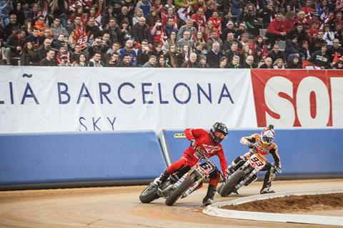 Watch Marquez take on Baker and Mees at Superprestigio