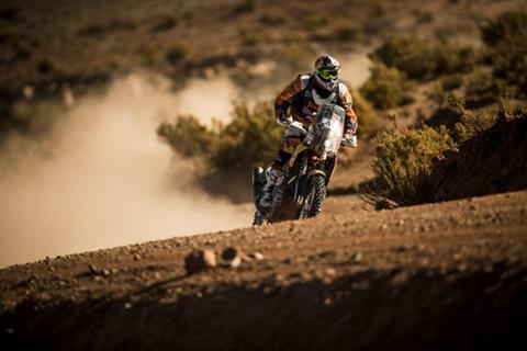 Meo takes stage as Barreda and Walkner bow out of Dakar