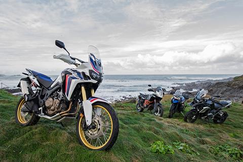 In pictures: Honda CRF1000L Africa Twin group test