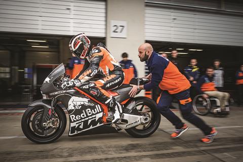 KTM launch fan trip to see new GP bike in action