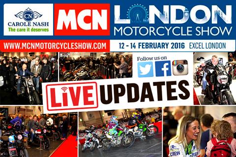 Carole Nash MCN London Motorcycle Show live updates