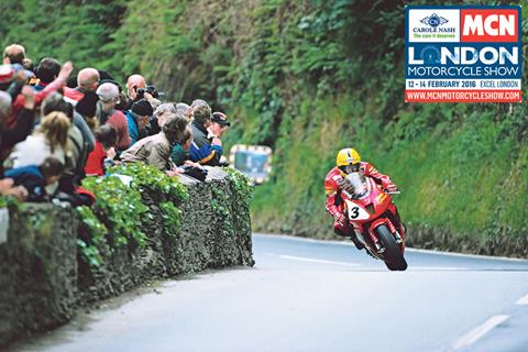 See exclusive Joey Dunlop tribute at the London Show