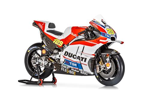 Ducati roll out painted wings on new GP16