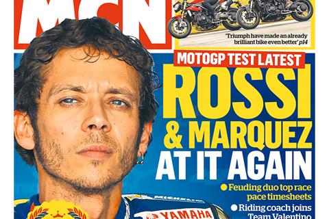 New MCN February 24: Rossi & Marquez at it again