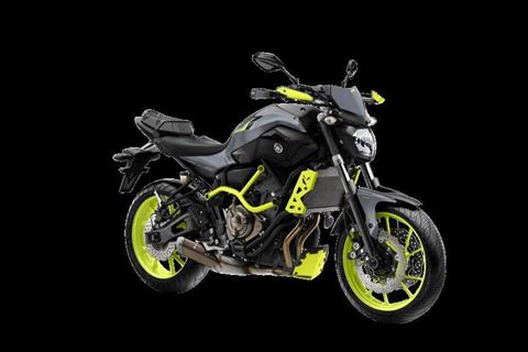 Yamaha MT-07 Moto Cage gets fluoro makeover