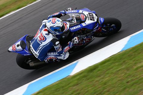 Guintoli and new Pata Yamaha fastest on Friday