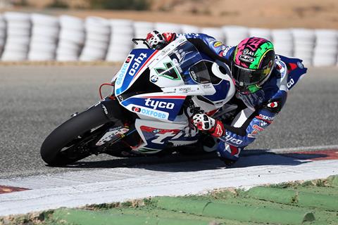 Laverty happy with his BMW after first day of testing