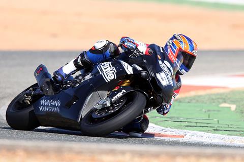 Easton adapting to ePayMe R1 Yamaha at Cartagena