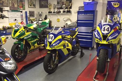 Team WD40 BSB bikes stolen in break-in