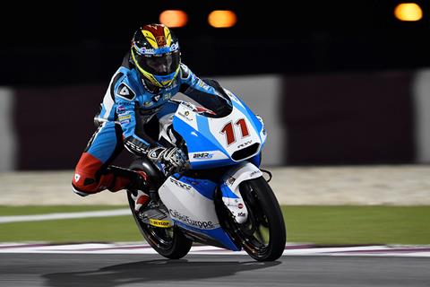 Loi top Moto3 on second day of testing