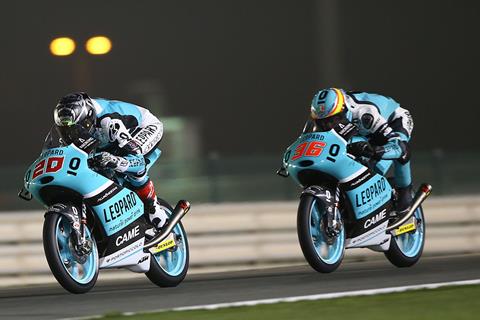 Quartararo tops day two of Moto3