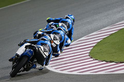 Fenati tops the tables in Moto3 qualifying