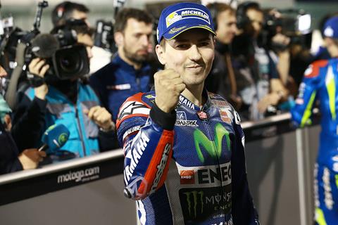 Lorenzo rockets to Qatar pole