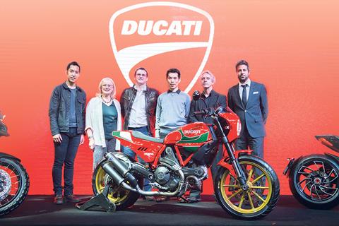 Ducati Scrambler becomes Mike’s bike