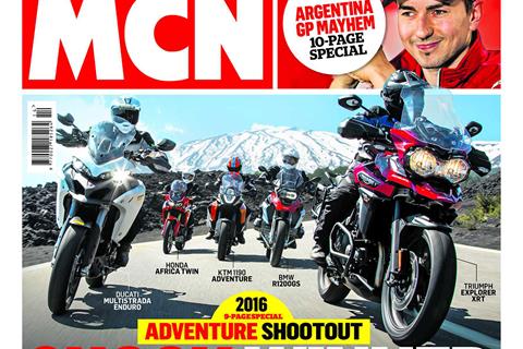 New MCN April 6: Adventure bike shootout