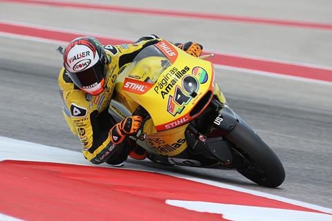 Rins tops red flagged Moto2 session