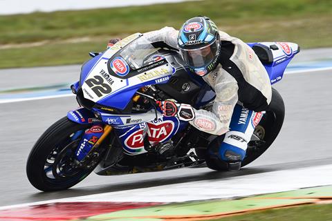 Assen WSB: Lowes fastest after wet opening day