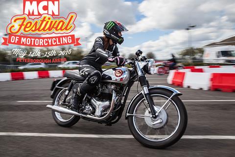 Ride a priceless classic at the MCN Festival