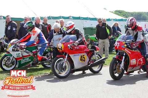 See, hear and smell classic race bikes at MCN Festival