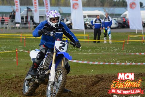 Ride off-road at the MCN Festival