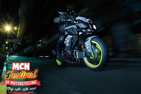 Test ride new 2016 models at the MCN Festival